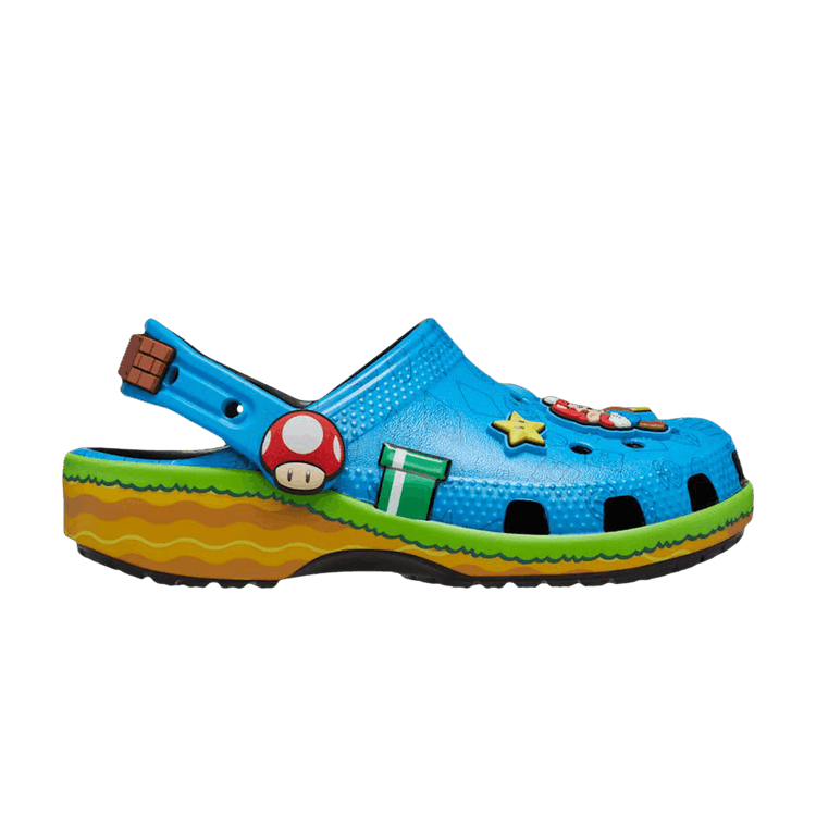 Super Mario x Crocs  Classic Clog Kids 'Blue'