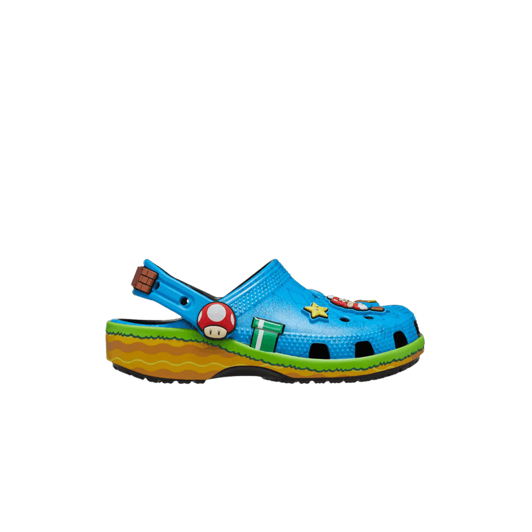 Super Mario x Crocs Classic Clog Toddler 'Blue Multi'