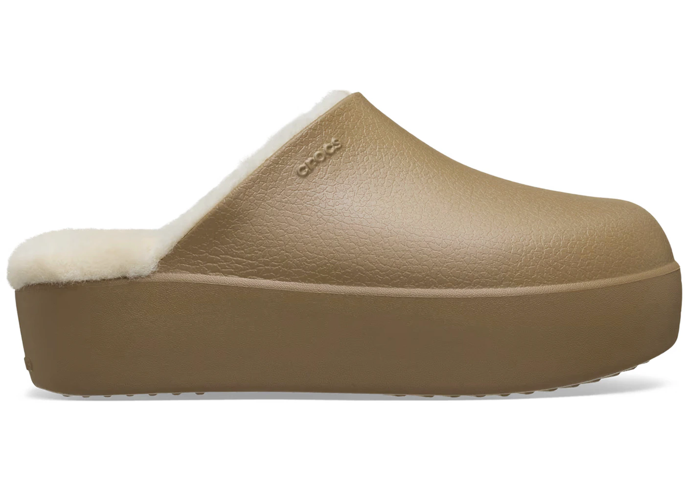 Crocs Dylan Platform Lined Clog Sepia Sandstone (Women's)