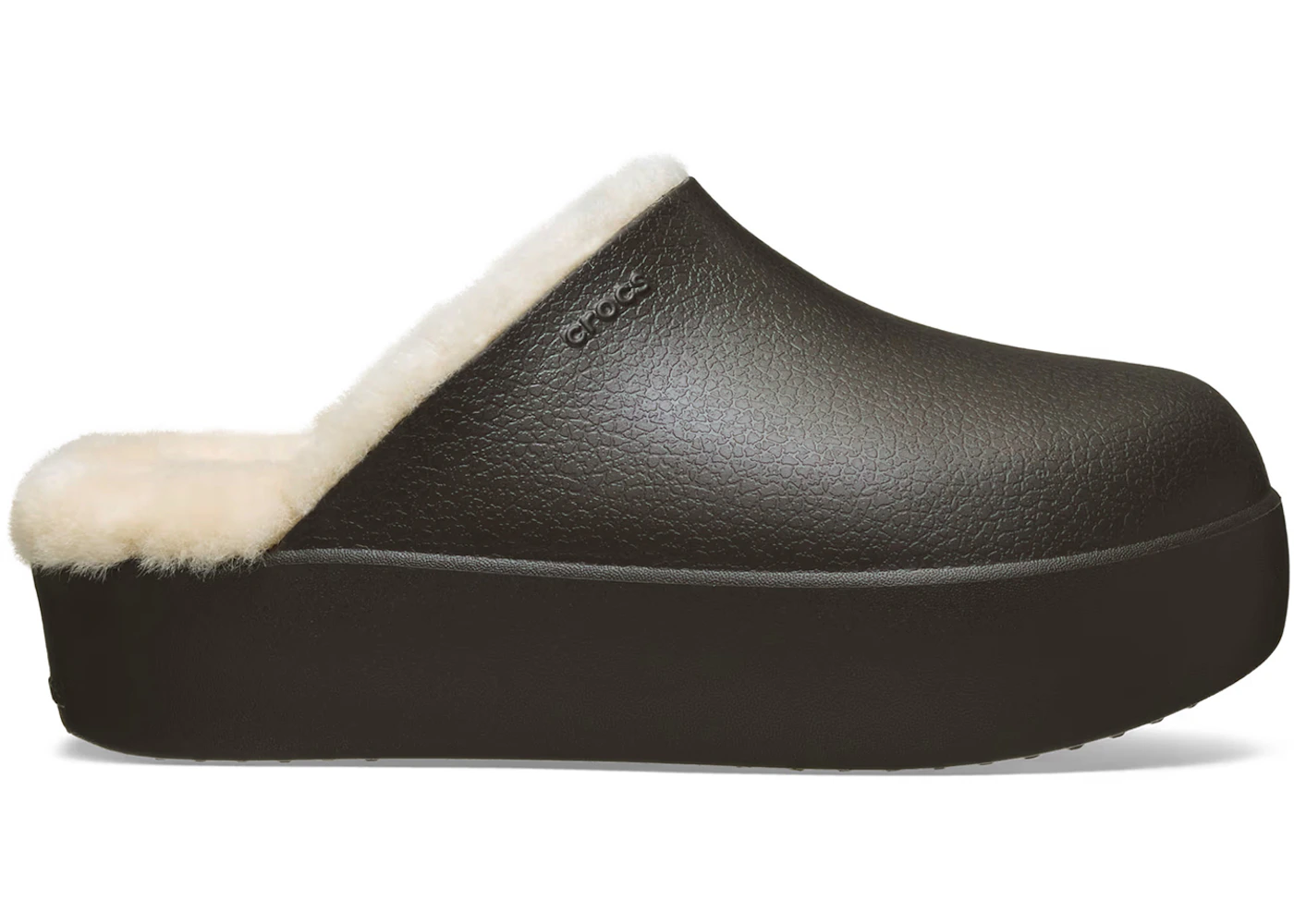Crocs Dylan Platform Lined Clog Espresso Sandstone (Women's)