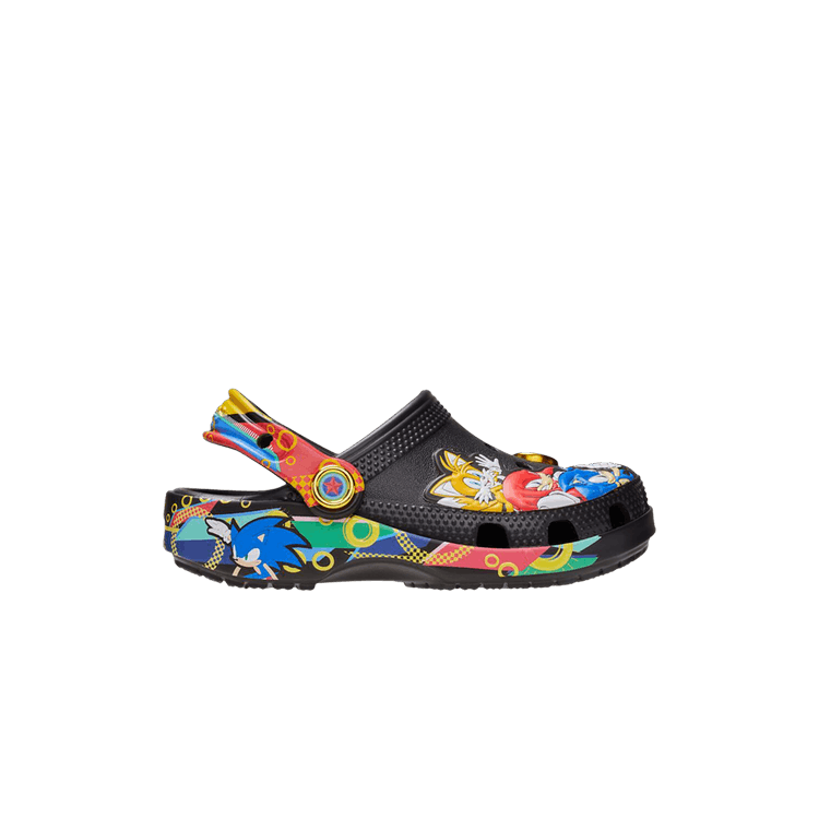 SEGA Sonic The Hedgehog x Crocs Classic Clog TD 'Black Multi Color'