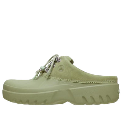 (WMNS) Crocs Axle Suede Mule 'Sailing Green'