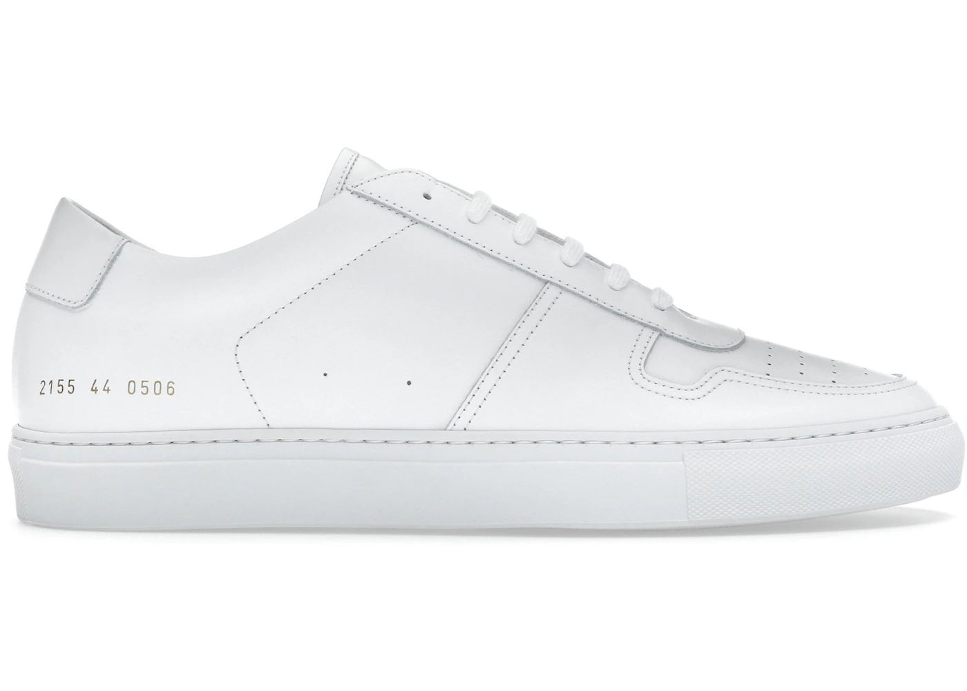 Common Projects BBall Low Leather White