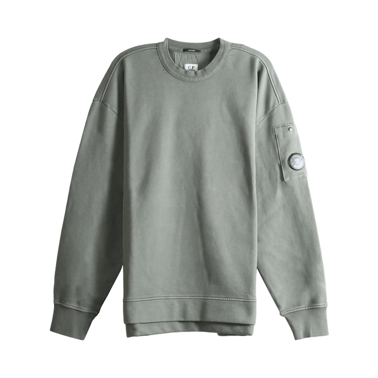 C.P. Company Crewneck Lens Sweatshirt 'Castor Grey'