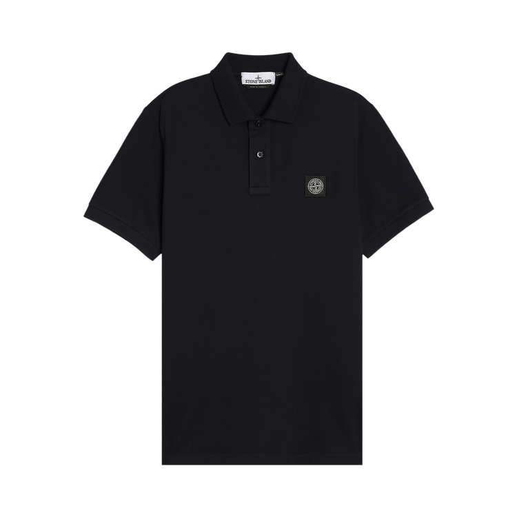 Stone Island Compass Patch Logo Polo 'Navy Blue'