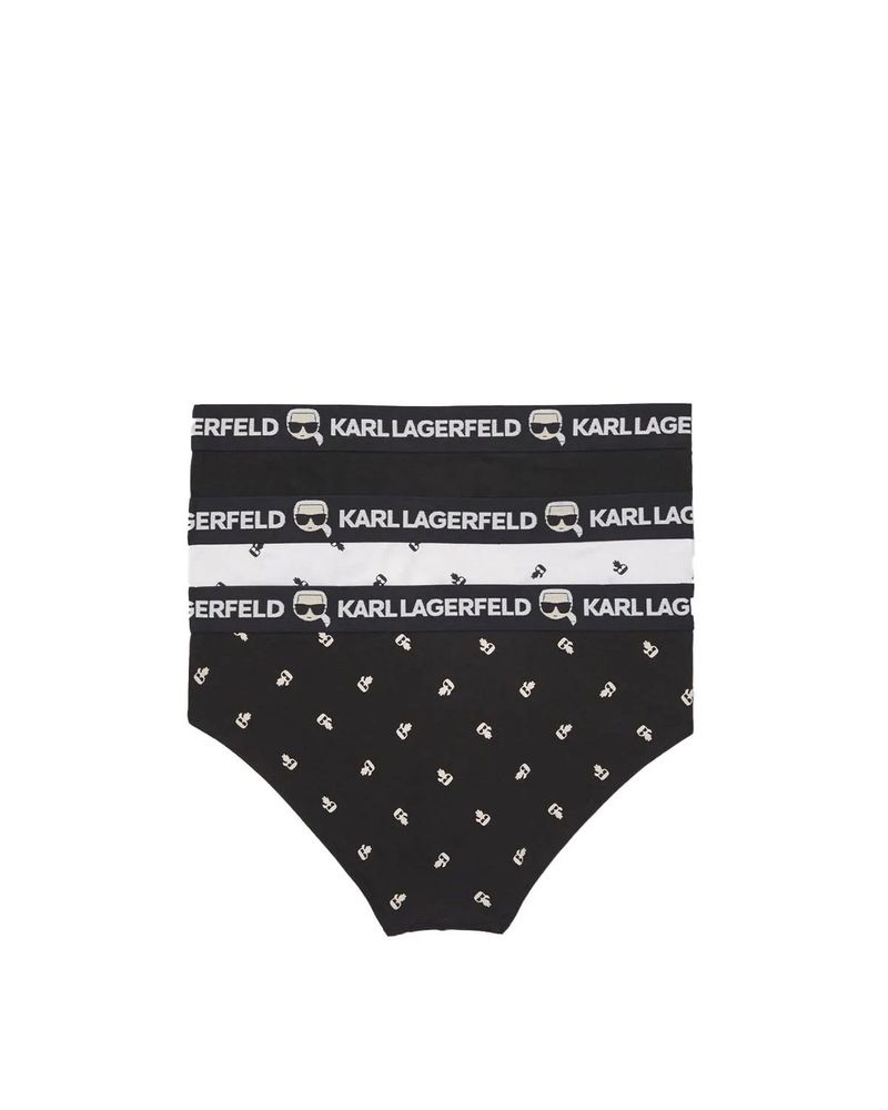 Karl Lagerfeld Ikonik Logo Briefs Set