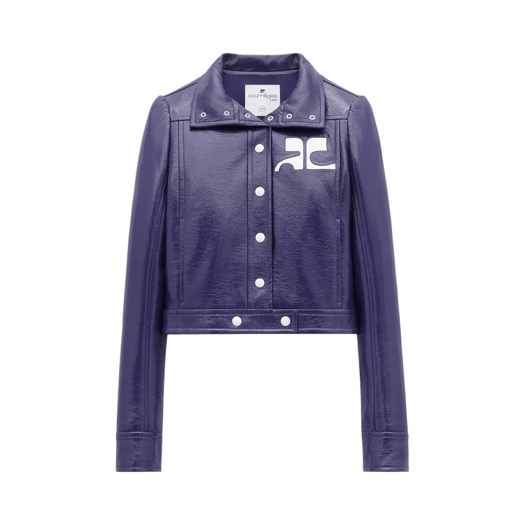 Courrèges Vinyl Reedition Jacket 'Purple'