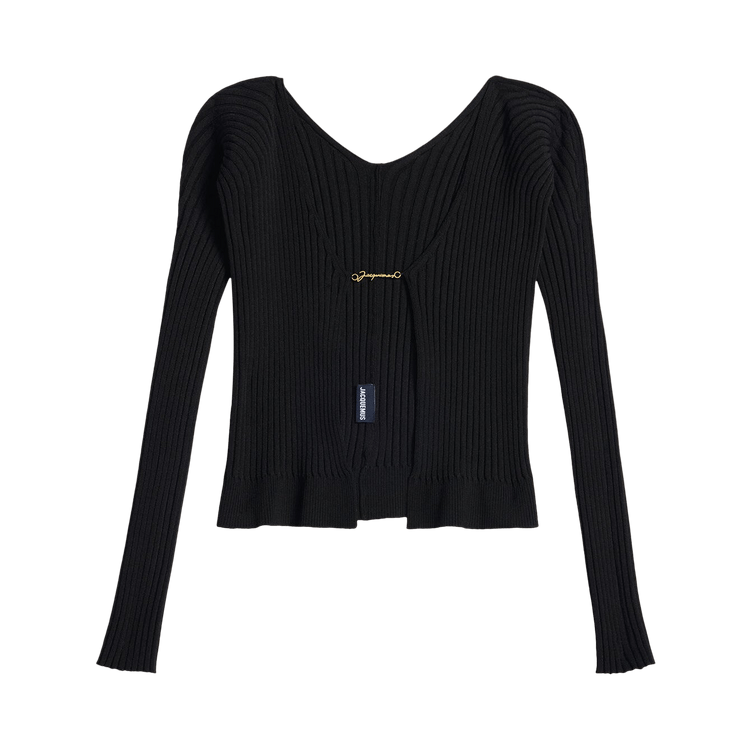 Jacquemus La Maille Pralu Longue 'Black'