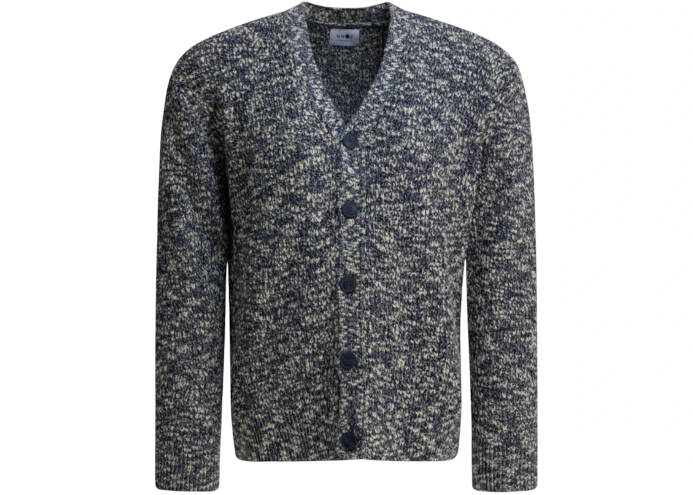 NN.07 Jesse 6454 Cotton Cardigan Grey