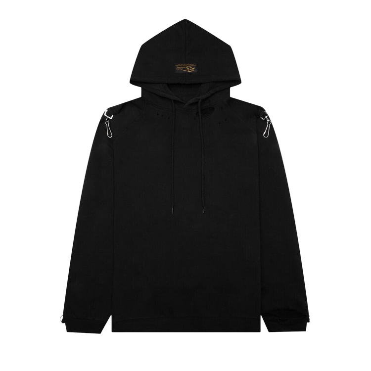 Raf Simons Washed Fit Hoodie 'Black'