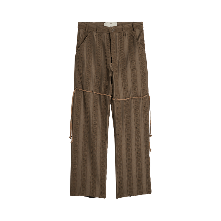 Song for the Mute Chain Lace Dress Pant 'Green'