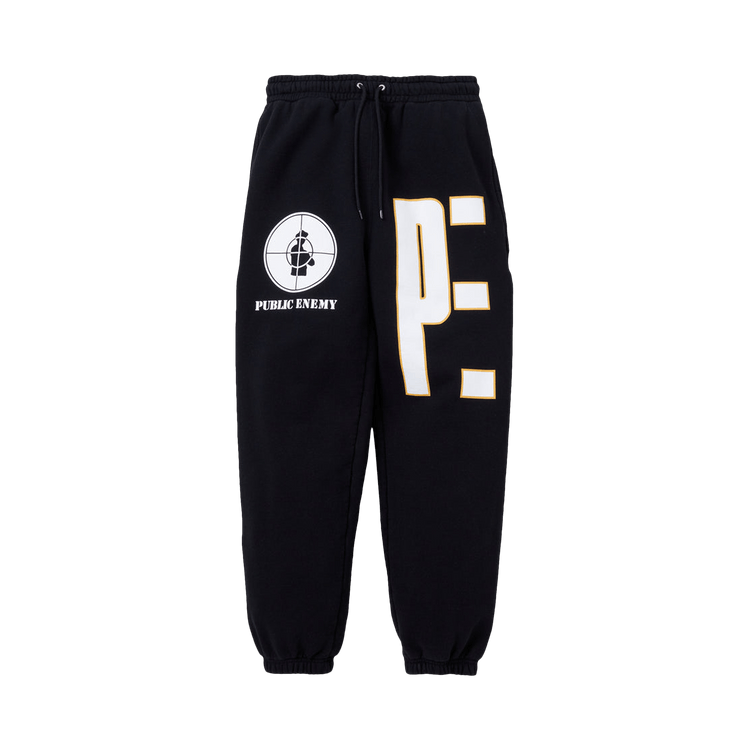 Neighborhood x Public Enemy Sweatpants 'Black'