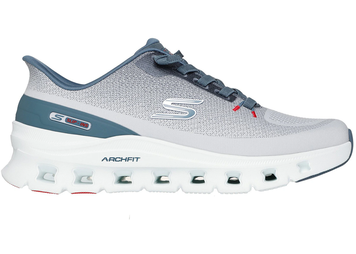 Skechers Slip-ins Arch Fit Glide-Step Pro Light Grey Blue