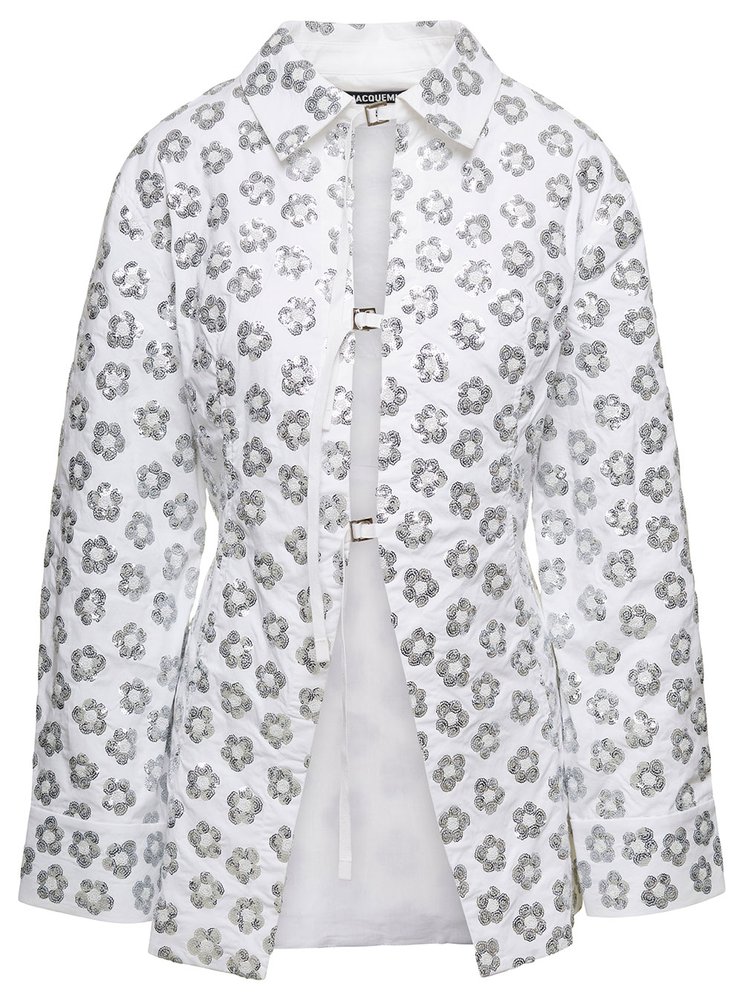 Jacquemus Embroidered Ribbon Shirt