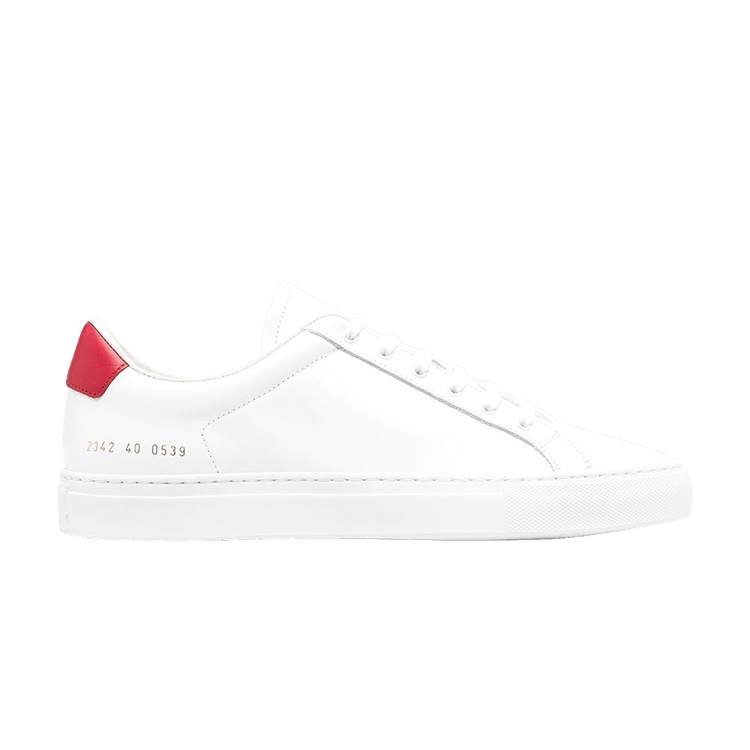 Common Projects Retro Low 'White Red'