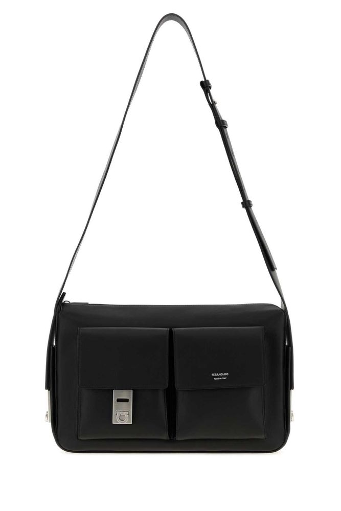 Ferragamo Twins 24 Flap Messenger Bag