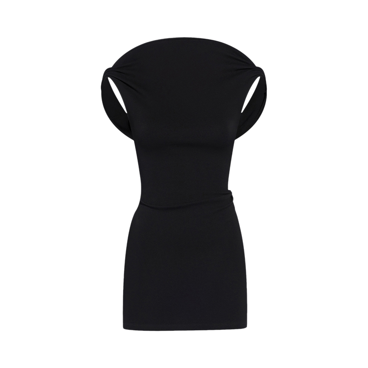 Jacquemus La Mini Robe Bordo 'Black'