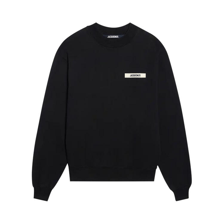 Jacquemus Le Gros Grain Sweatshirt 'Black'
