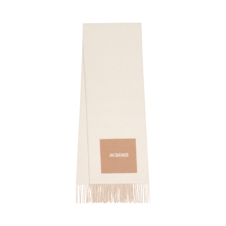 Jacquemus Rond Carre Scarf 'Multicolor/Beige'