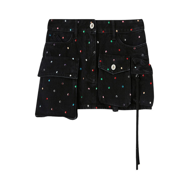 The Attico Fay Mini Skirt 'Black'