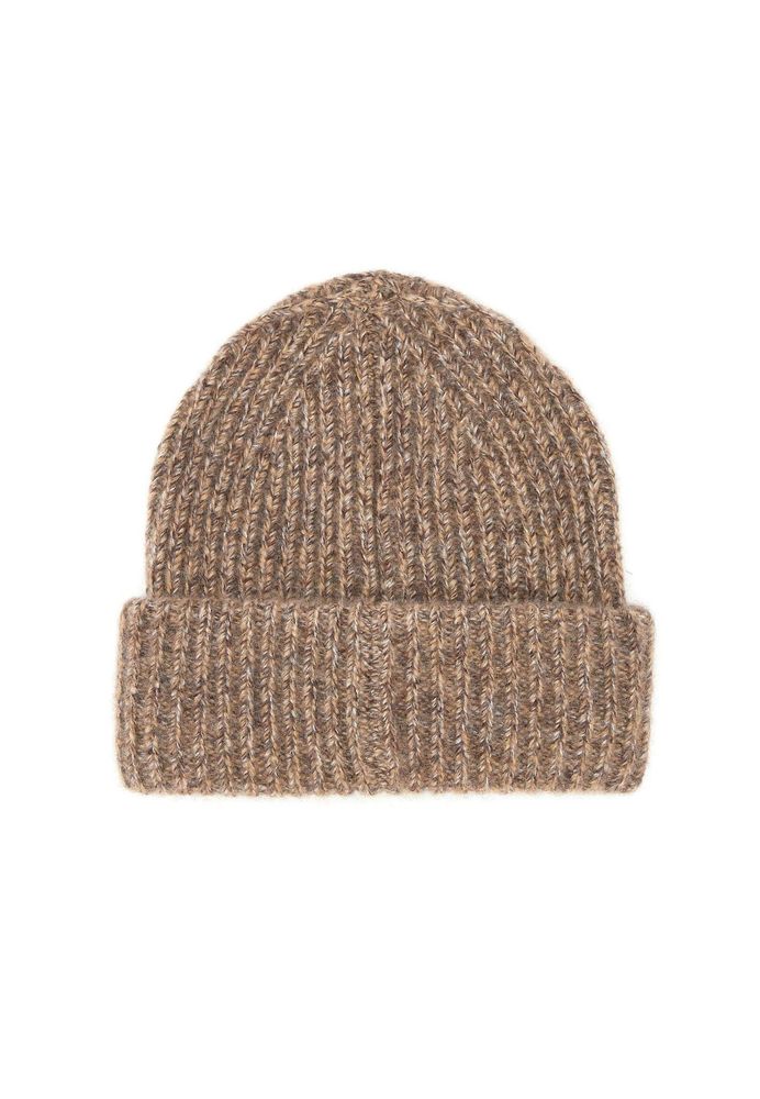 Soft Goat Ribbed Cuffed Hat
