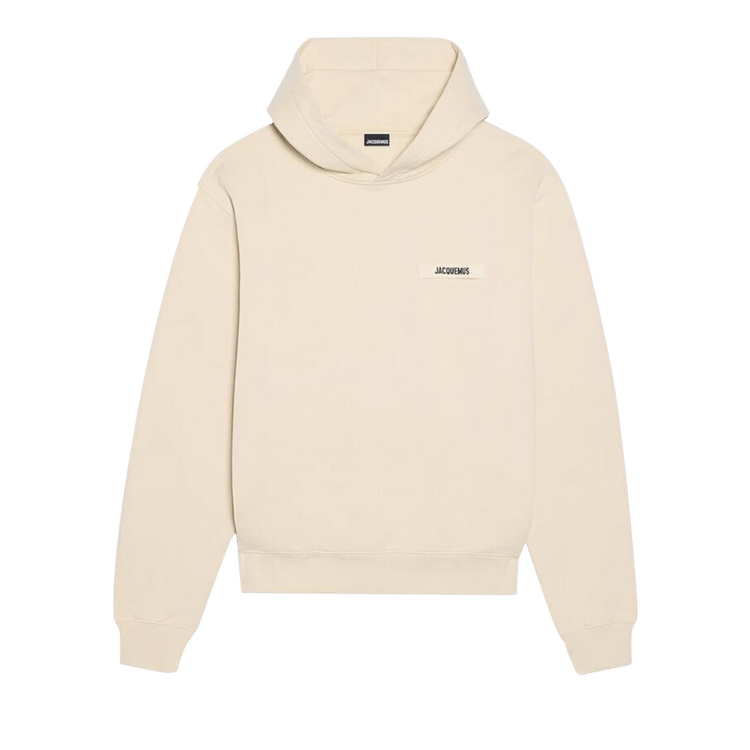Jacquemus Gros Grain Hoodie 'Beige'