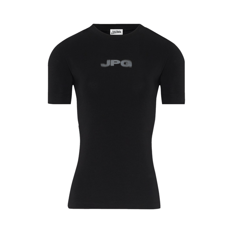 Jean Paul Gaultier Printed Baby Tee 'Black/Dark Grey'
