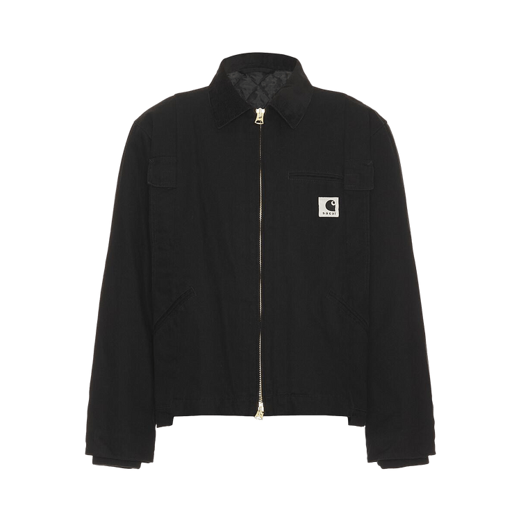 Sacai x Carhartt WIP Duck Jacket 'Black'