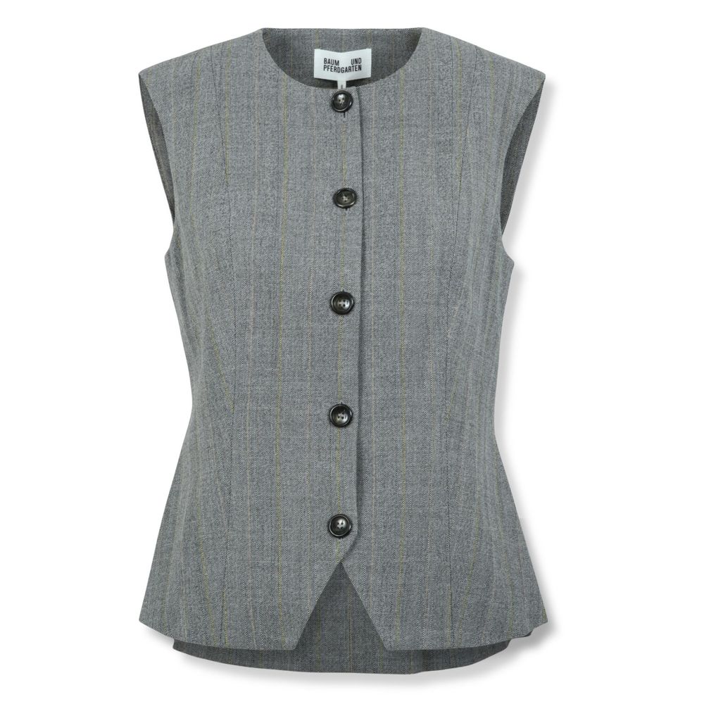 Baum Und Pferdgarten Menea Sleeveless Button Top