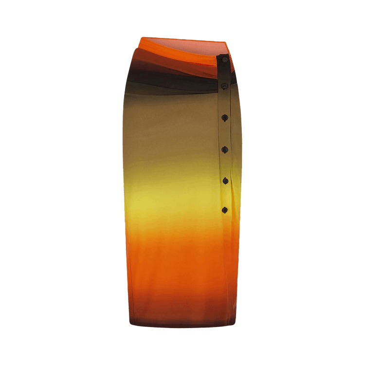 Attico Gonna Midi Skirt 'Multicolor'
