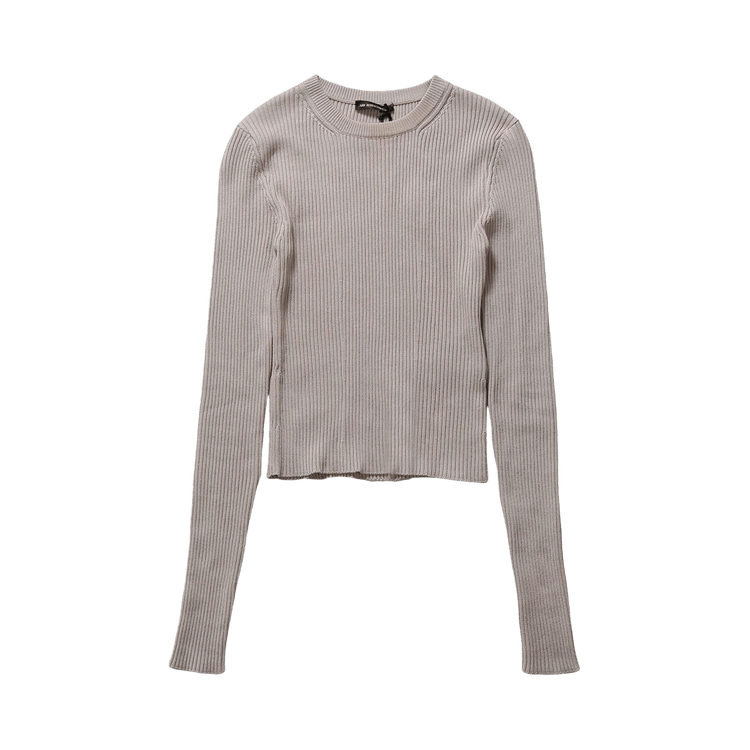 Ann Demeulemeester Kati Cropped Sweater 'Dusty Nude'