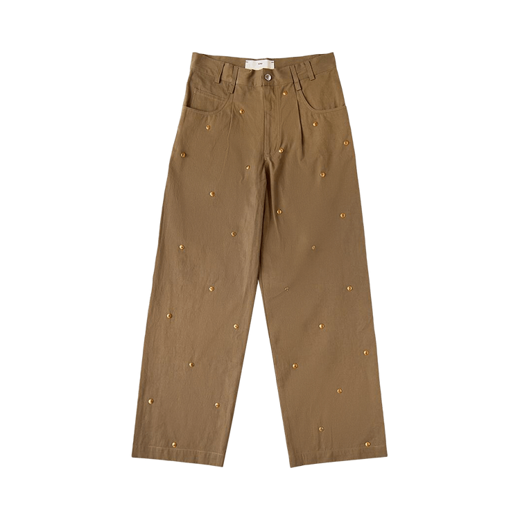Song for the Mute Metal Bead Boyfriend Jeans 'Natrual'