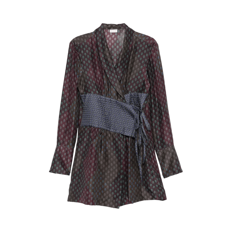 Dries Van Noten Cebeau Shirt 'Burgundy'
