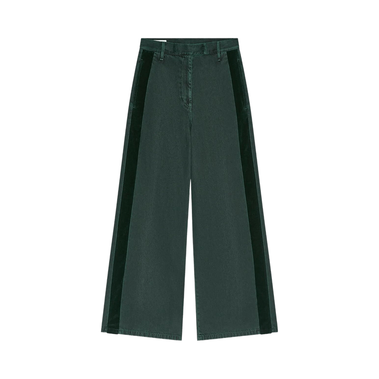 Dries Van Noten Penn Bis Denim Pants 'Petrol'