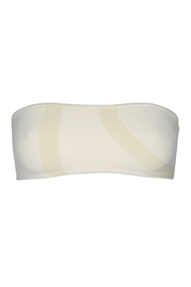 Totême Monogram Strapless Bikini Top