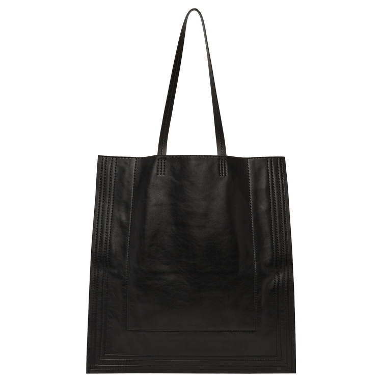 Y/Project Leather Wire Tote 'Black'