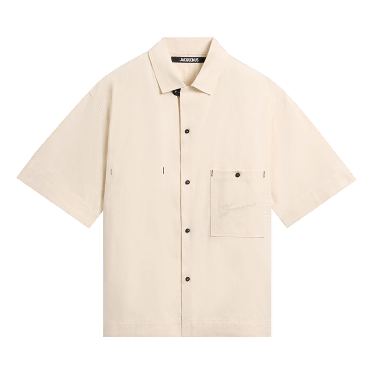 Jacquemus La Chemise De-Nimes Aloe 'Off White'