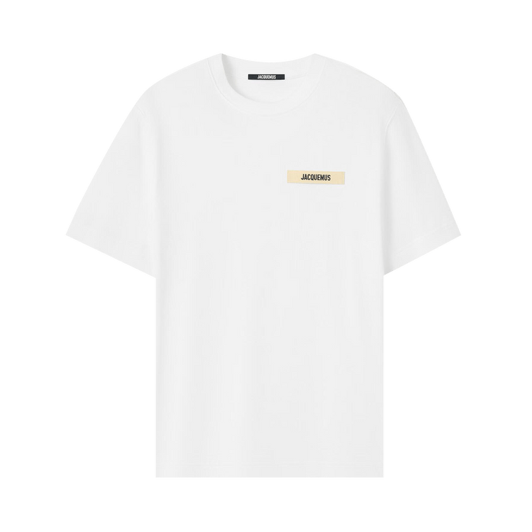 Jacquemus Le T-Shirt Gros Grain 'White'