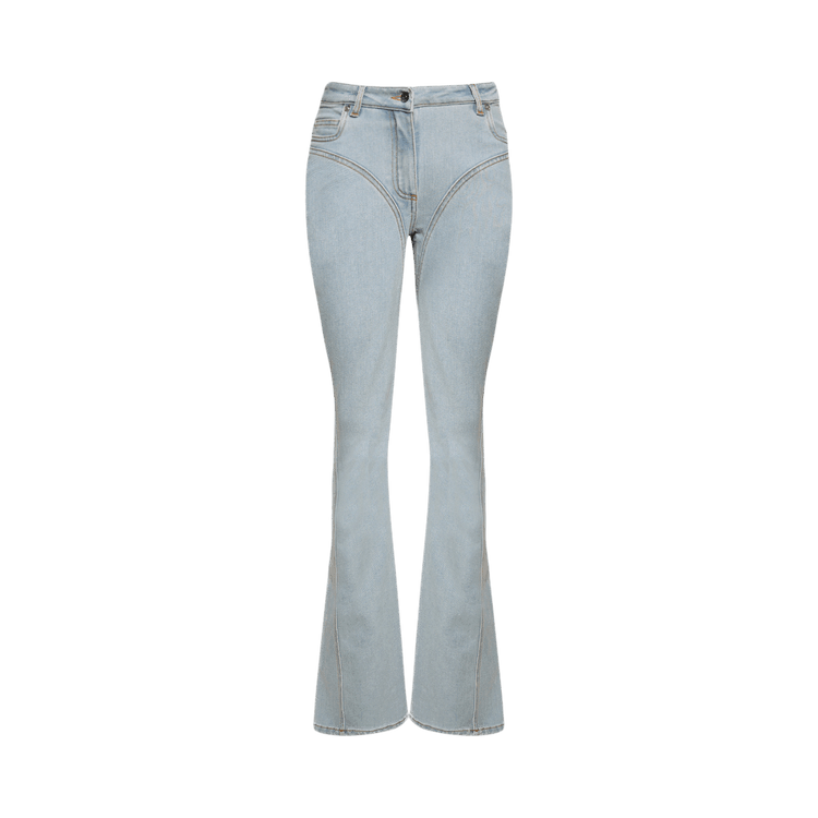 Mugler Jeans 'Medium Blue'