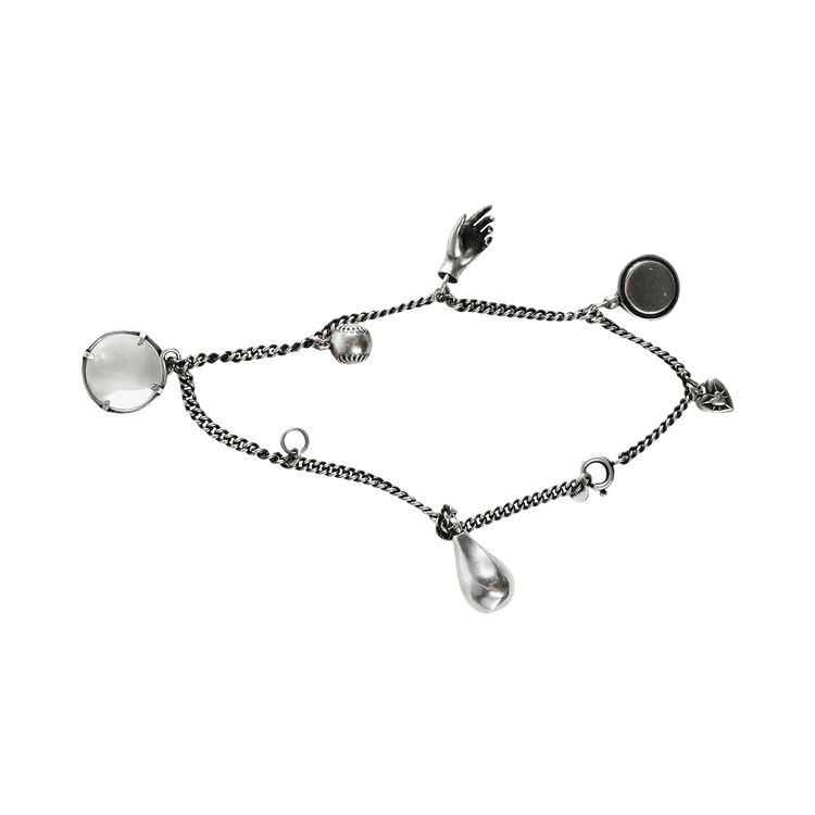 Ann Demeulemeester Nico Charm 'Antique Silver'