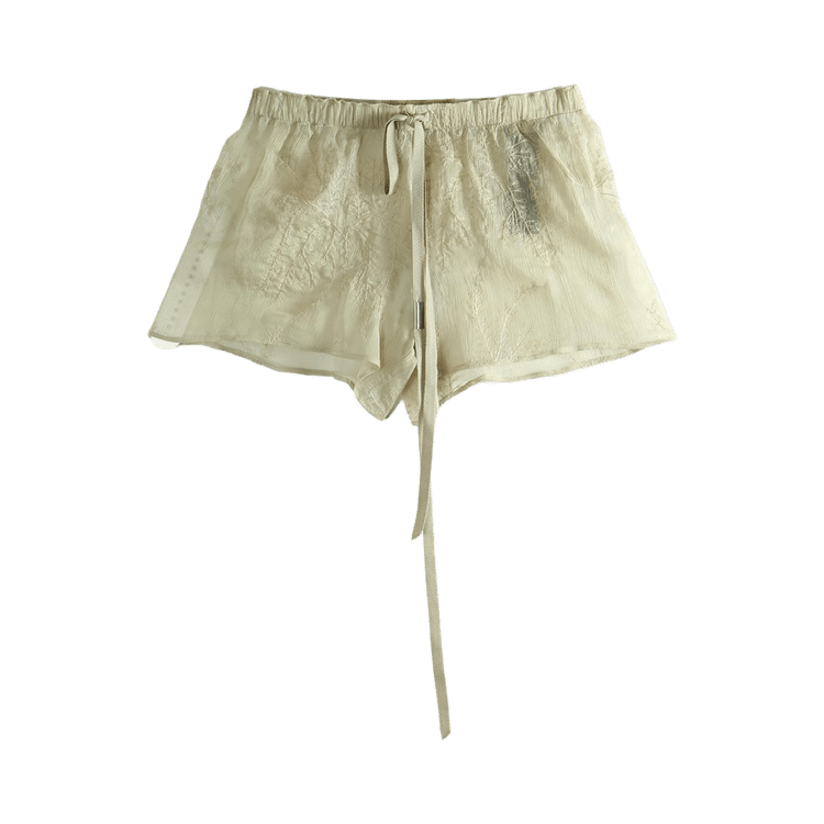 Ann Demeulemeester Nisa Micro Boxer Shorts 'Mastic'