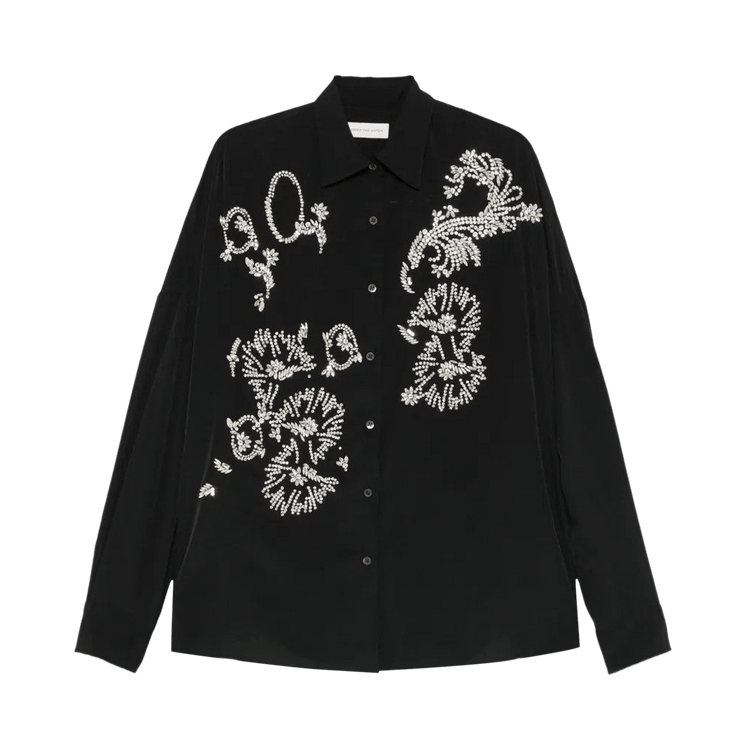 Dries Van Noten Lightweight Stretch Shirt 'Black'