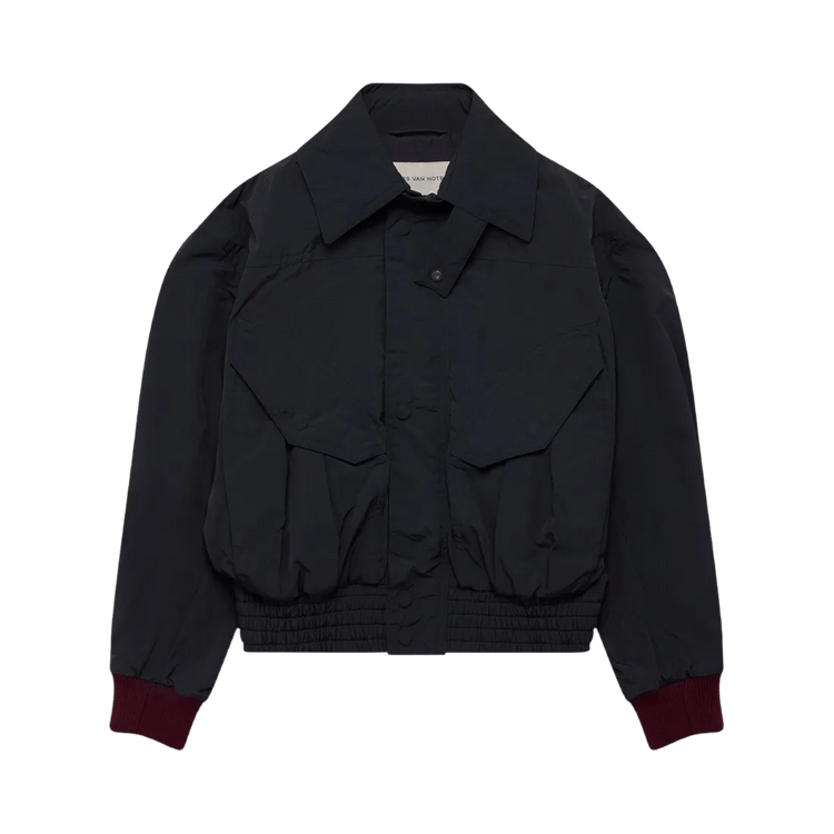 Dries Van Noten Washed Water Repellent Jacket 'Navy'