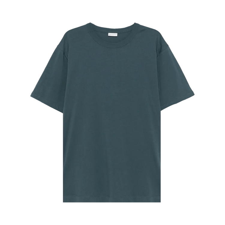 Dries Van Noten Cotton Jersey Short-Sleeve T-Shirt 'Petrol'