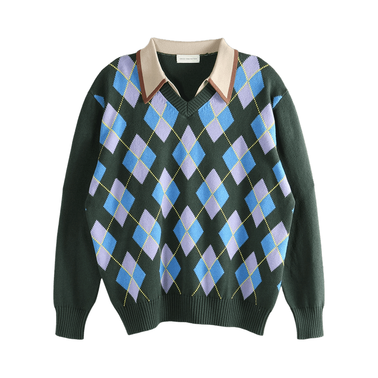 Dries Van Noten Monorail Polo 'Forest'