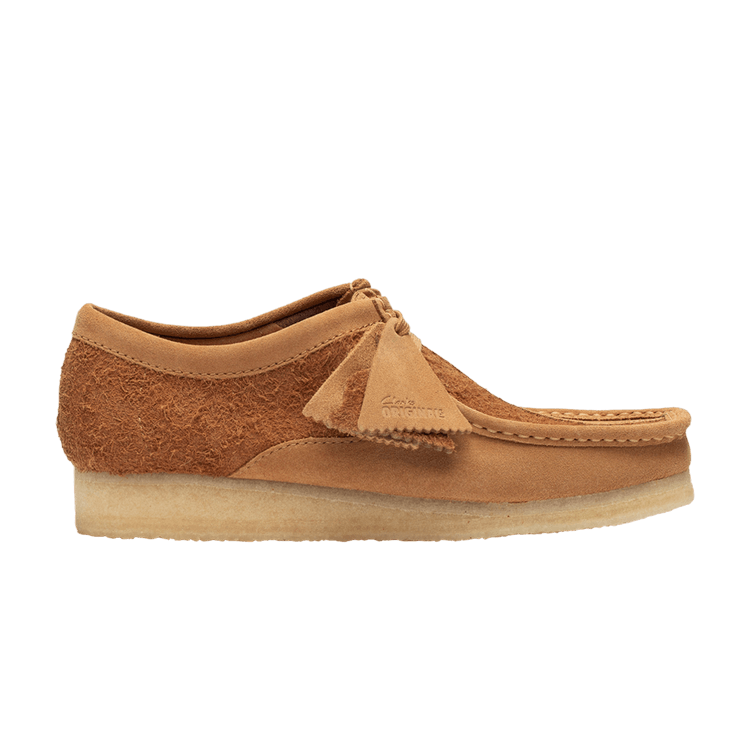 Clarks Wallabee 'Tan Hairy Suede'