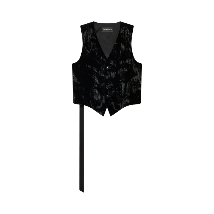 Ann Demeulemeester Stanse Classic Waistcoat 'Black'