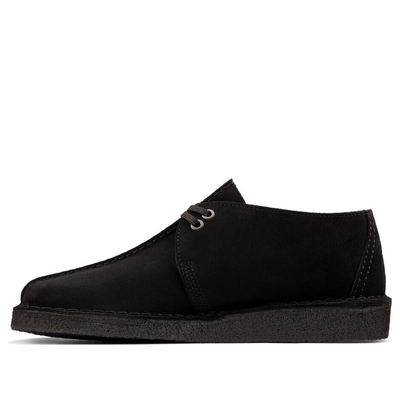 (WMNS) Clarks Desert Trek 'Black Suede'