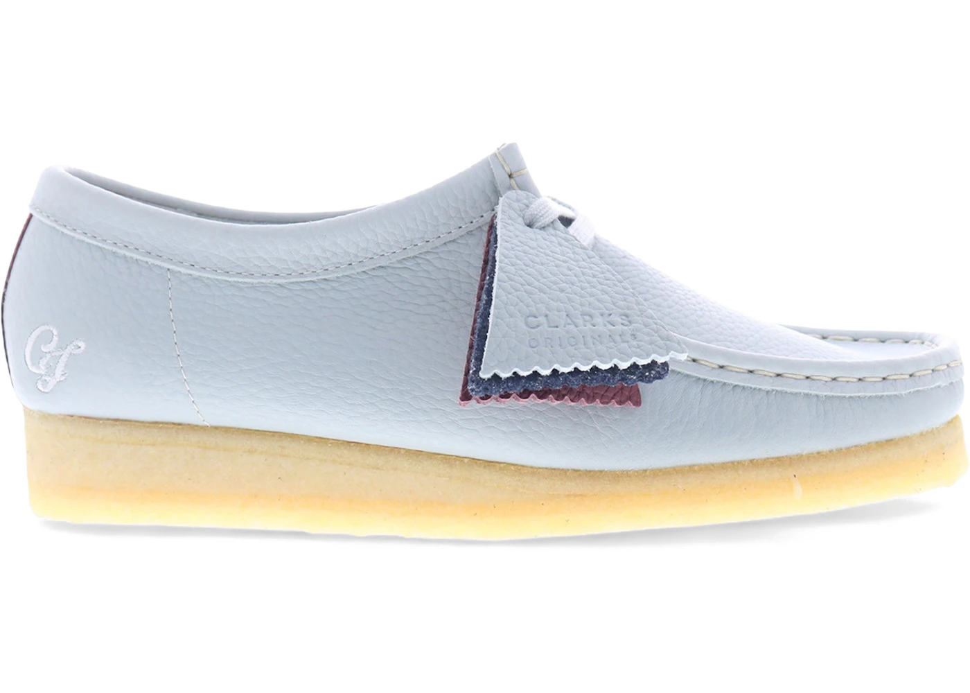 Clarks Originals Wallabee Light Blue Leather (Women's)