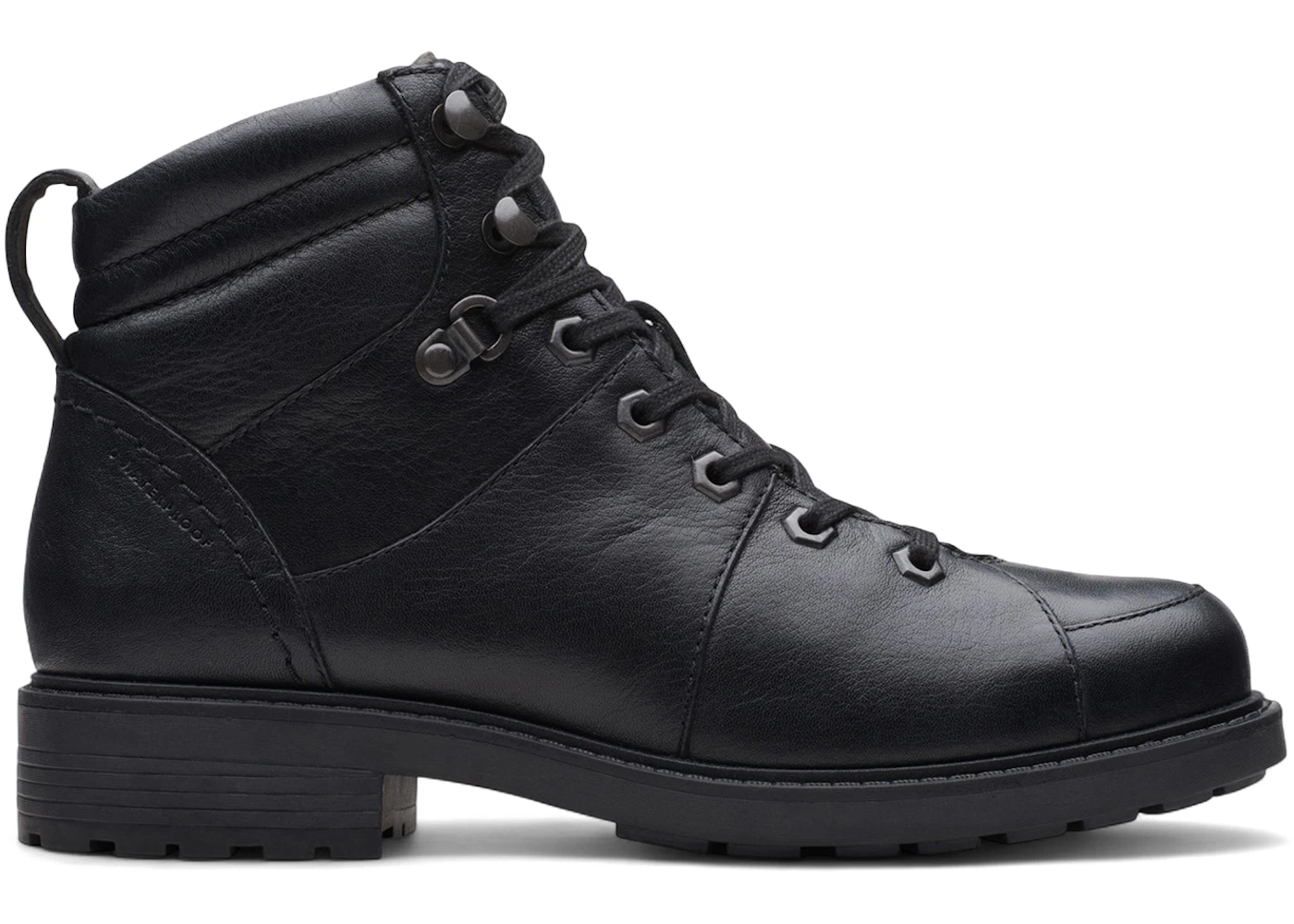 Clarks Orinoco 2 Hike Waterproof Black Lined Leather (Women's)